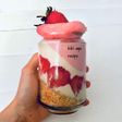 Vaniberry Cheese Cake In Jar Ala Kiki Ayu Recipe