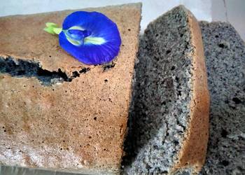 Mudah Cepat Memasak Ketan hitam loaf Gurih Mantul