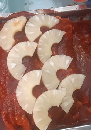Una foto de Lomo de cerdo relleno