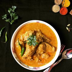 A picture of Chicken Soya Curry.