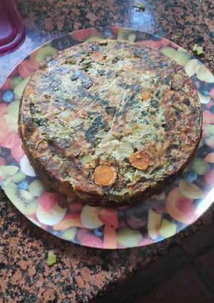 Una foto de Pastel de verduras