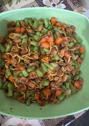 Foto resep Tumis buncis wortel tahu mie