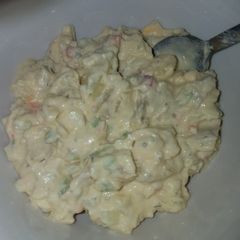 A picture of Carries Best Potato Salad.
