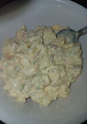 A picture of Carries Best Potato Salad.