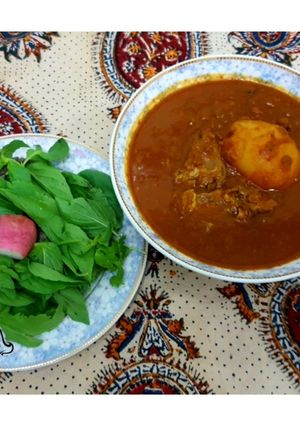 عکسی از دستور آبگوشت