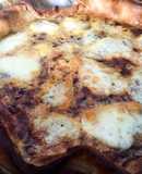 Quiche de setas y bacon