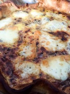 Una foto de Quiche de setas y bacon