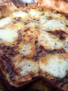 Una foto de Quiche de setas y bacon