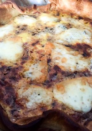 Foto principal de Quiche de setas y bacon