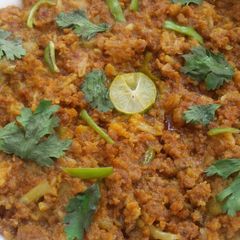 A picture of Gobhi qeema.