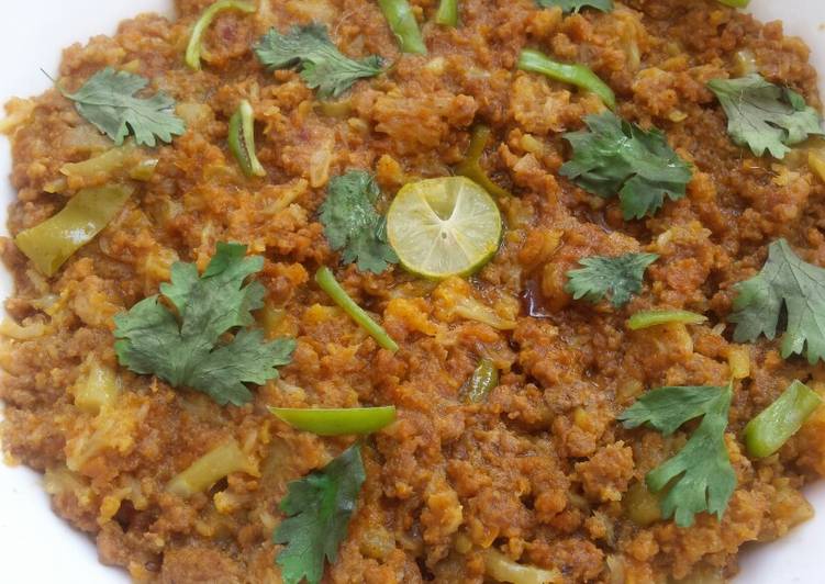 Simple Way to Make Perfect Gobhi qeema