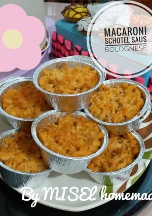 Foto resep Macaroni schotel saus bolognese panggang