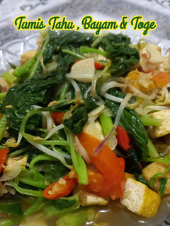 Foto resep Tumis Tahu,Bayam & Toge