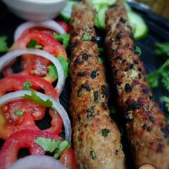 A picture of Seekh kabab.