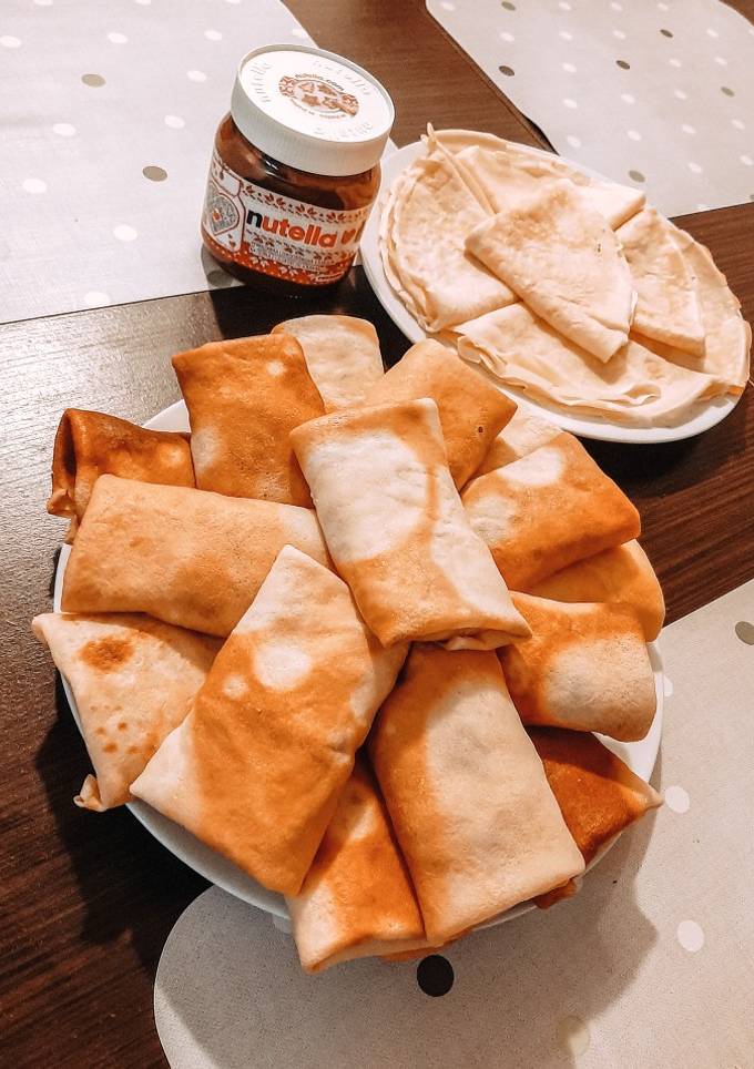 Млинці з курячою печінкою і картоплею 🥞