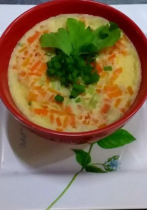 รูปของ ไข่ตุ๋นไก่สับ