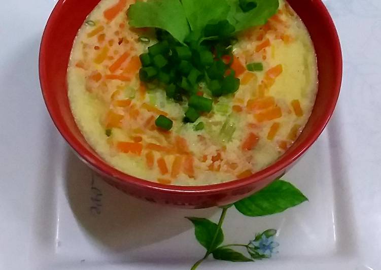 ไข่ตุ๋นไก่สับ