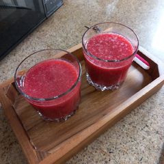 A picture of Strawberry, Watermelon juice.