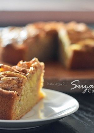 صورة لوصفة كيكة التفاح