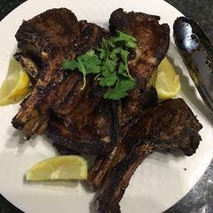 A picture of Lamb chops.