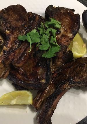 A picture of Lamb chops.