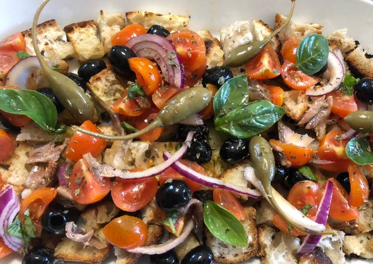 Panzanella scomposta