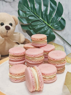 Foto resep French Macaron Tanpa Tepung Almond (tepung terigu)