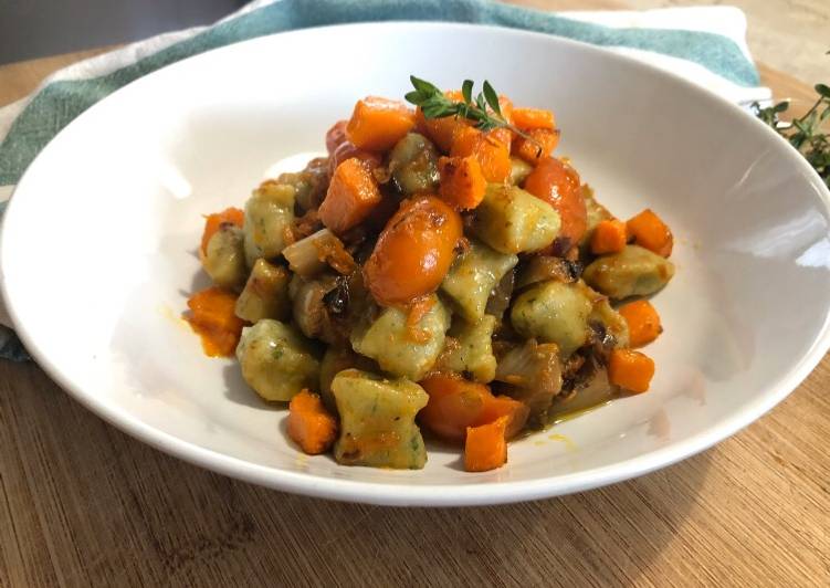 Chicche di primavera al timo