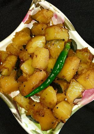 কুমড়ো ভাজা (kumro bhaja recipe in Bengali) রেসিপির প্রধান ছবি