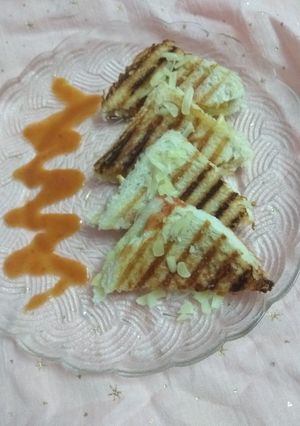 A picture of Cheesy bread toast.