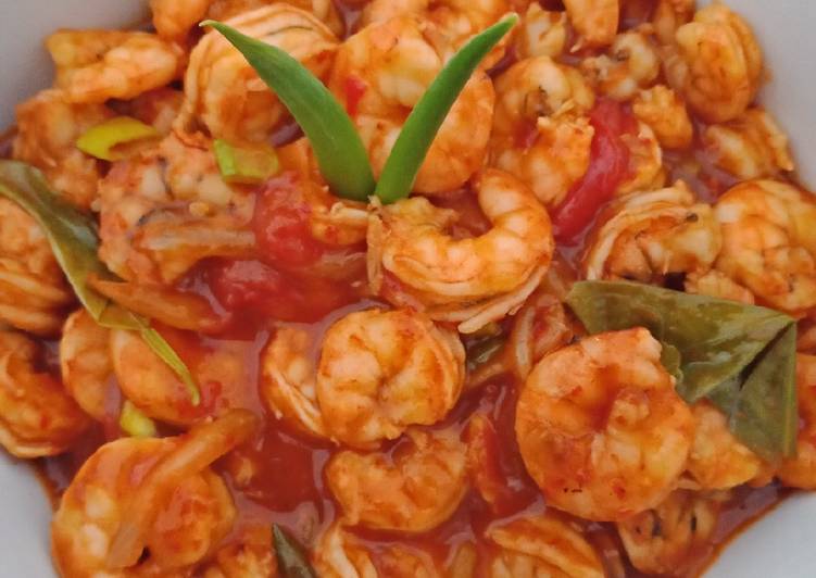 Resep Udang Saos Padang yang Enak