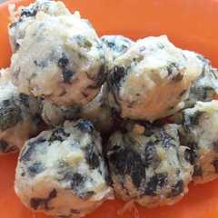 A picture of Rolade tahu daun singkong muda.