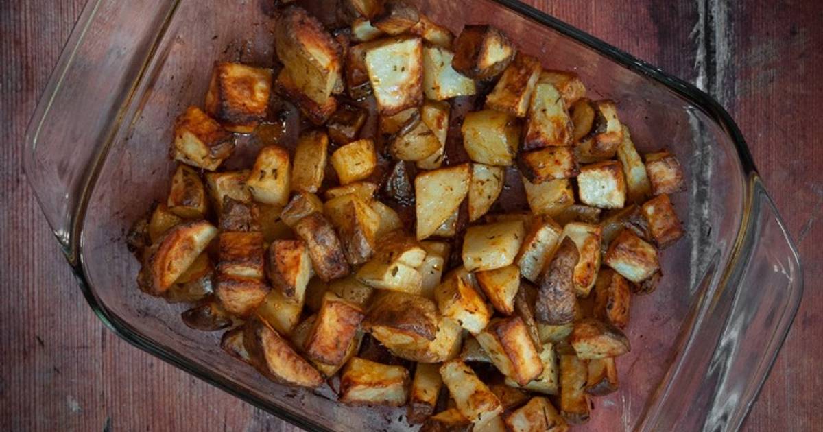 Patatas bravas al horno Receta de El Cabrales Aparte Cookpad