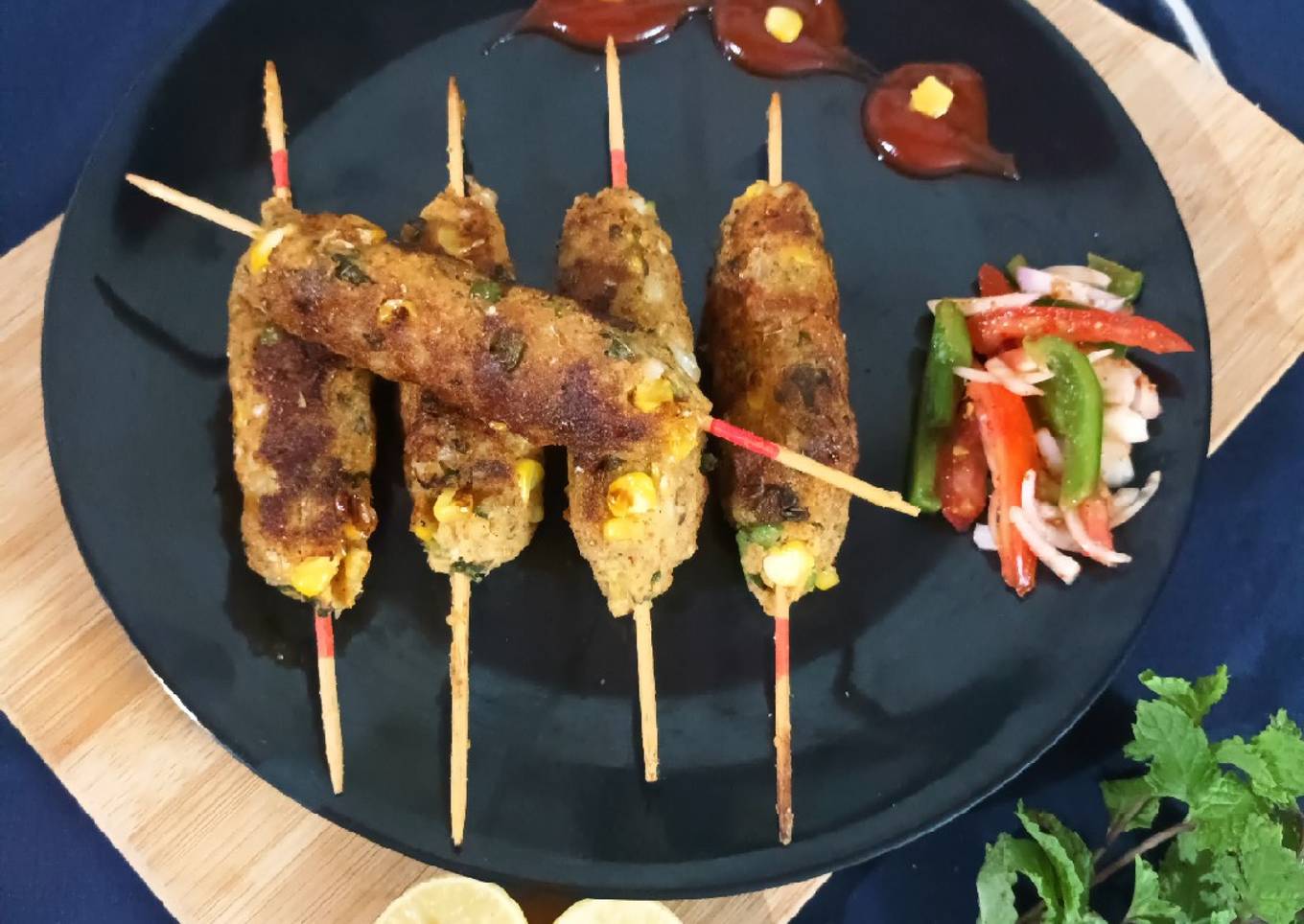 Corn kabab