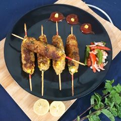 A picture of Corn kabab.