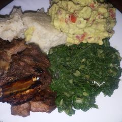 A picture of Mbuzi choma.