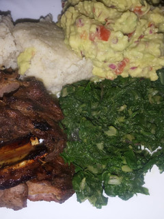 A picture of Mbuzi choma.