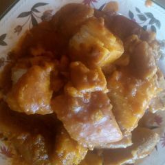 Asaro (porridge yam) A picture of Asaro (porridge yam).