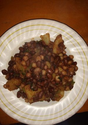 A picture of Githeri recipe.