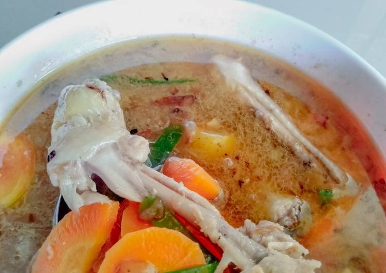 Bahan Sup ayam wortel | Cara Masak Sup ayam wortel Yang Lezat Sekali