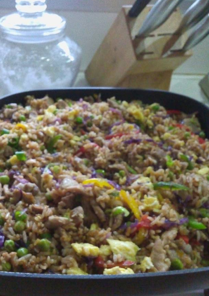 Una foto de Arroz frito con cerdo