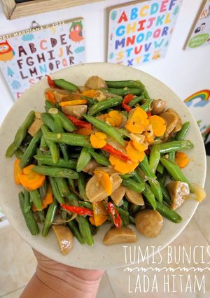 Foto resep Tumis Buncis Lada Hitam