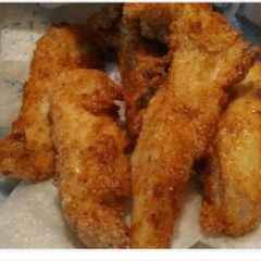 A picture of Cornbread chicken.