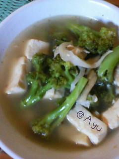 Foto resep Sup tahu brokoli