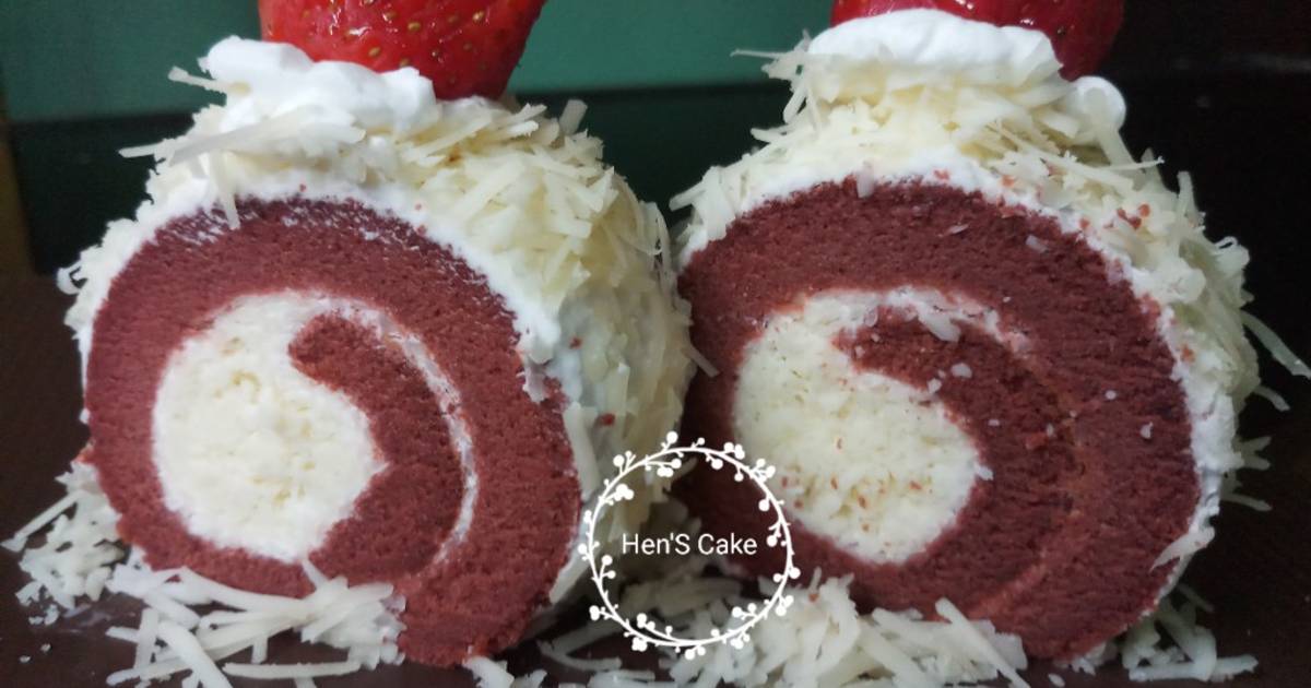 94 resep  red  velvet  roll enak dan sederhana Cookpad