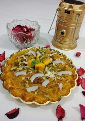 A picture of 🔴♨🔴♨🔴Mango Halwa ♨🔴♨🔴♨🔴 #EidKiMeethas.