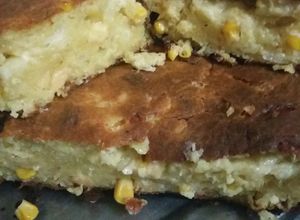 Una foto de Sopa paraguaya misionera "tía vicenta" Pascuas