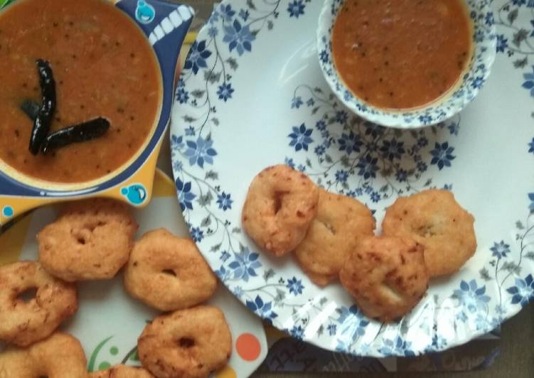 How to Prepare Homemade Sambhar Vada