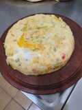 Braised Beef Shoulder with Vegetable Frittata