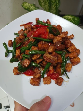 Langkah Gampang Membuat Resep Oseng- Oseng Tempe Kacang Panjang yang Uenak Anti Ribet, Mantap